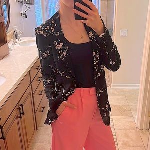 Cynthia Rowley Floral Blazer